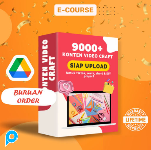 9000+ VIDEO KONTEN CRAFT PRODUK SIAP UPLOAD VIRAL FYP