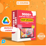 9000+ VIDEO KONTEN CRAFT PRODUK SIAP UPLOAD VIRAL FYP