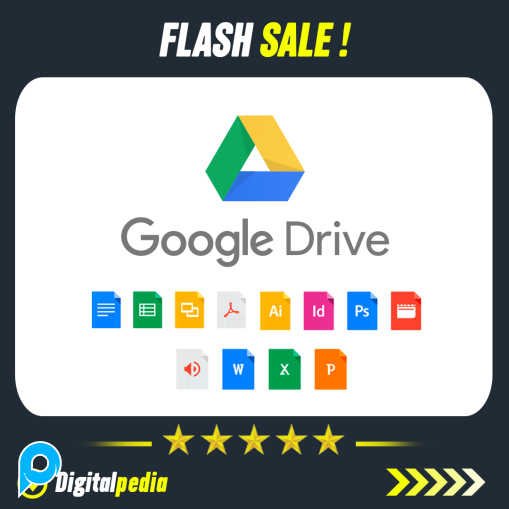 Account Google Drive 2TB 1 Tahun Akun GDrive Google One GoogleDrive Penyimpanan Cloud Storage Bergar