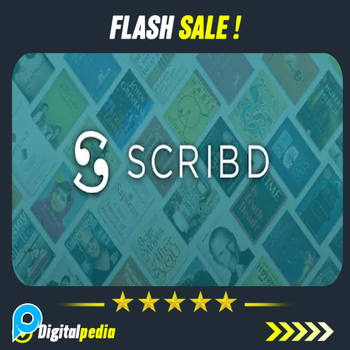 ACCOUNT SCRIBD PREMIUM 1 TAHUN - BULANAN PLUS VIP PRO PRIVATE SHARED SHARING