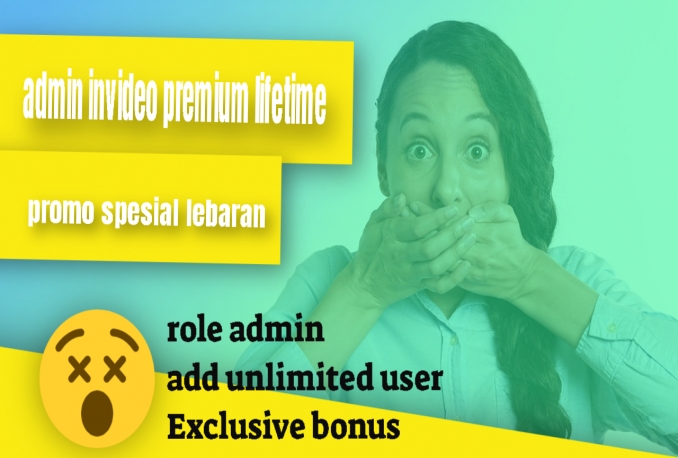 Admin invideo premium plan + exclusive bonus