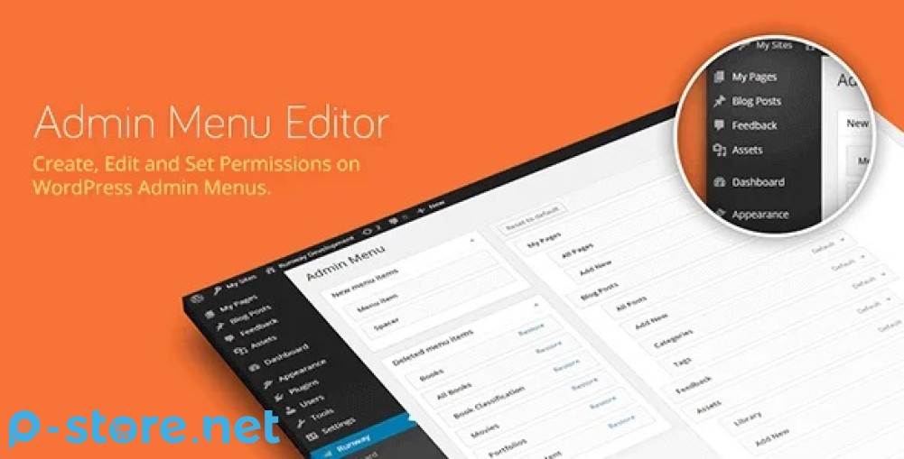 Admin Menu Editor Pro - WP Admin Menu - Wordpress Plugin