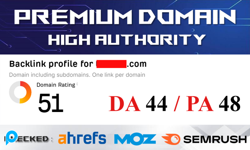 Aged Domain Hig Quality Premium Backlink Media