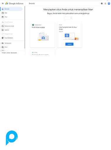 Akun Adsense Fresh Siap Addsite