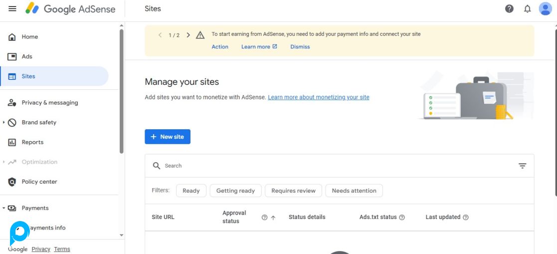 Akun Adsense Fresh Siap Addsite Bonus Blog Siap Gas