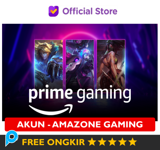 Akun Amazon Gaming Prime Premium Geming AGP Account Prime Gaming