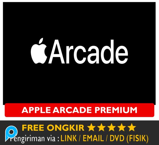 Akun Apple Arcade 1 Tahun Premium Pro Account Game Arcade Apple 1 Years iPhone iOS Bergaransi