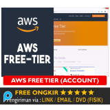 Akun AWS Free Tier Amazon Web Service Account Original Bergaransi
