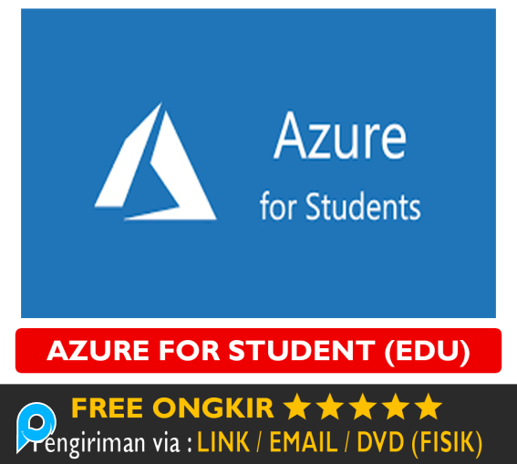 Akun Azure For Students Education Credit All Devices iOS Android iPhone Desktop PC
