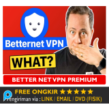 Akun Betternet VPN Premium Better NET VPN Connection Virtual Private Network All Devices iOS Android