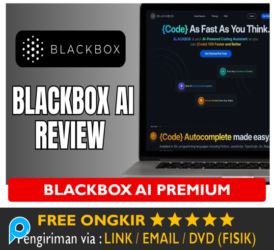 Akun Blackbox AI Premium Pro Account Black Box AI Bergaransi Solusi Ngoding Mudah Tanpa Ribet