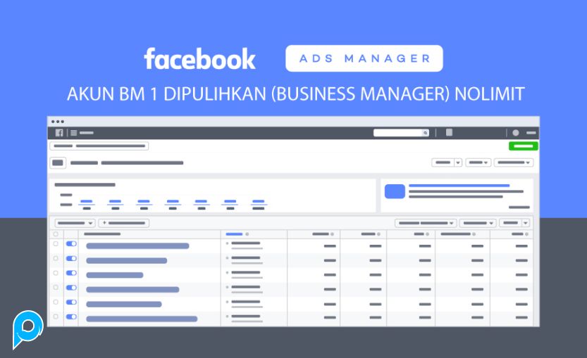 Akun BM 1 Dipulihkan (Business Manager) Spend Nolimit