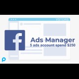 Akun BM 5 Dipulihkan (Business Manager) Spend $250