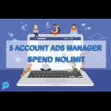 Akun BM 5 Dipulihkan (Business Manager) Spend Nolimit