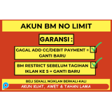 Akun BM No Limit FULL GARANSI - Untuk Fb Ads dan Instagram Ads