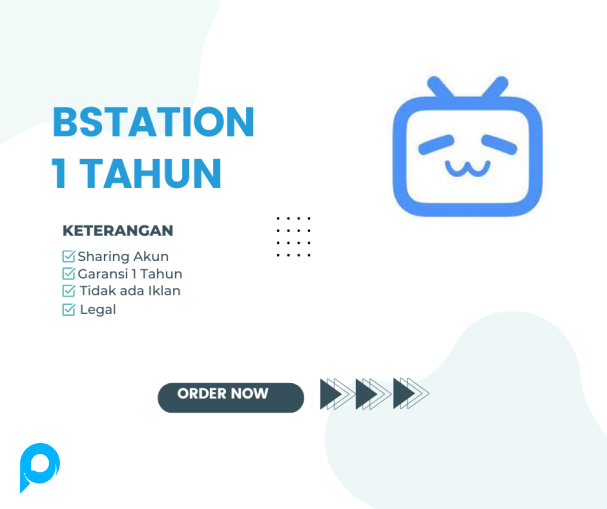 AKUN BSTATION / BILIBILI MASA AKTIF 1 TAHUN