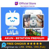 Akun Bstation Bilibili TV Premium B-Station Bili Bili iOS Android iPhone Bergaransi All Devices Desk
