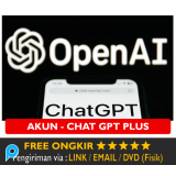 Akun ChatGPT Plus Premium Chat GPT+ iOS Android iPhone Bergaransi All Devices Desktop PC