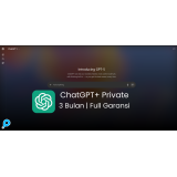 Akun ChatGPT+ Private 3 Bulan | Full Garansi