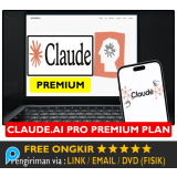 Akun Claude AI Pro Premium Account ClaudeAI Sonnet Pro AI Canggih Tool Produktivitas Bergaransi