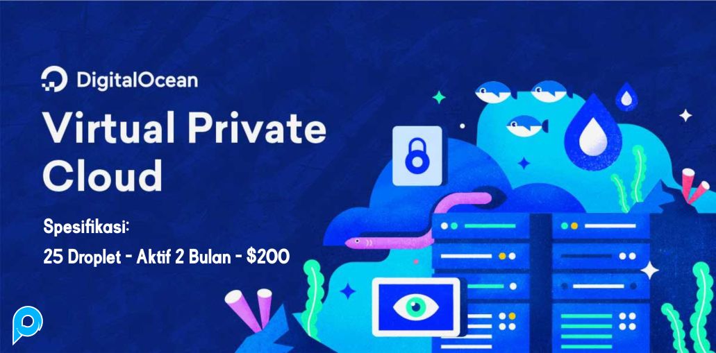 Akun DigitalOcean 3 Droplet Saldo $205 Aktif 2 Bulan