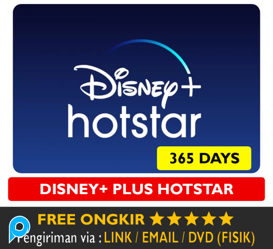 Akun Disney+ Hotstar Premium 1 Tahun Pro Account Disney Plus Hotstar Indonesia 365 Days Bergaransi