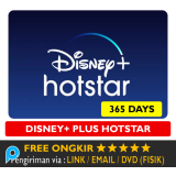 Akun Disney+ Hotstar Premium 1 Tahun Pro Account Disney Plus Hotstar Indonesia 365 Days Bergaransi