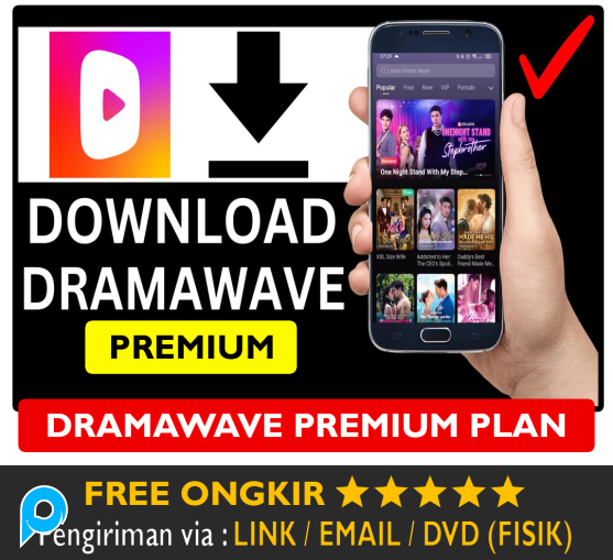Akun Drama Wave Premium VIP Account DramaWave Endless Reels Unlimited Stream Bergaransi