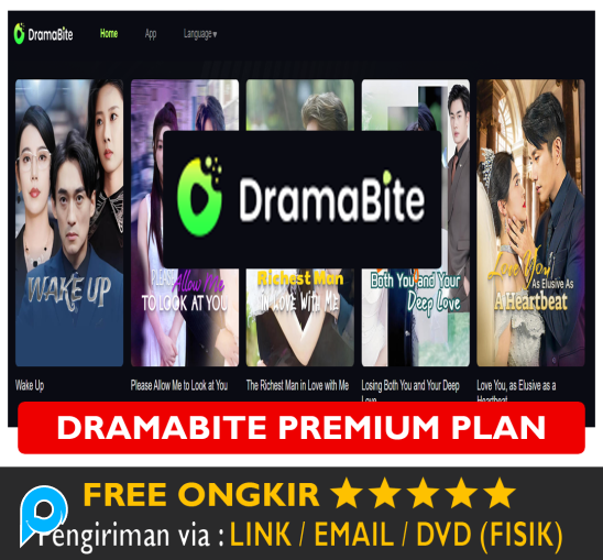 Akun Dramabite Premium Pro Account Drama bite Bergaransi Streaming Drama Pendek Film Video Shorts