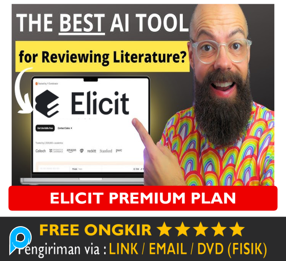 Akun Elicit Premium Pro Account Elicit Deeper AI Research Assistant Bergaransi