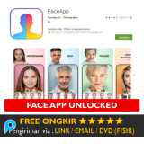 Akun FaceApp PRO Premium VIP Account Face App IOS & Android iPhone iPad Unlocked Bergaransi Face Edi