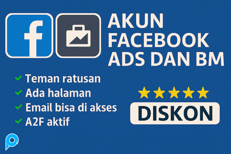 AKUN FACEBOOK ADS DAN BM SIAP PAKAI