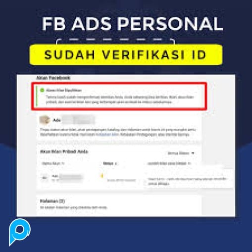 Akun Facebook Ads verif id + Bm