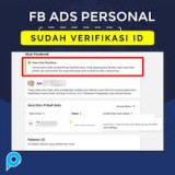 Akun Facebook Ads verif id + Bm