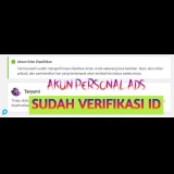 Akun Facebook Ads Verified IDCARD + BM Siap Iklan