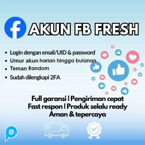 Akun Facebook Berumur harian hingga bulanan Open 2Fa + Email