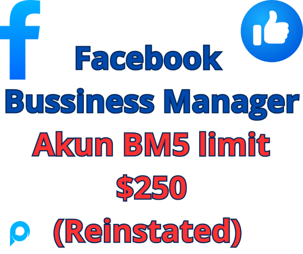Akun Facebook BM5 Tua limit $250 REINSTATED