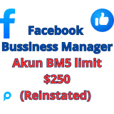 Akun Facebook BM5 Tua limit $250 REINSTATED