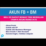 Akun Facebook + Business Manager + Bisa Create 1 Ads Account