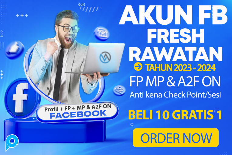 Akun Facebook Fresh Berfoto Profil  + MP & A2F ON | RAWATAN 2025