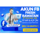 Akun Facebook Fresh Berfoto Profil  + MP & A2F ON | RAWATAN 2025
