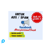 Akun facebook fresh pling MURAH untuk spam atau iklan