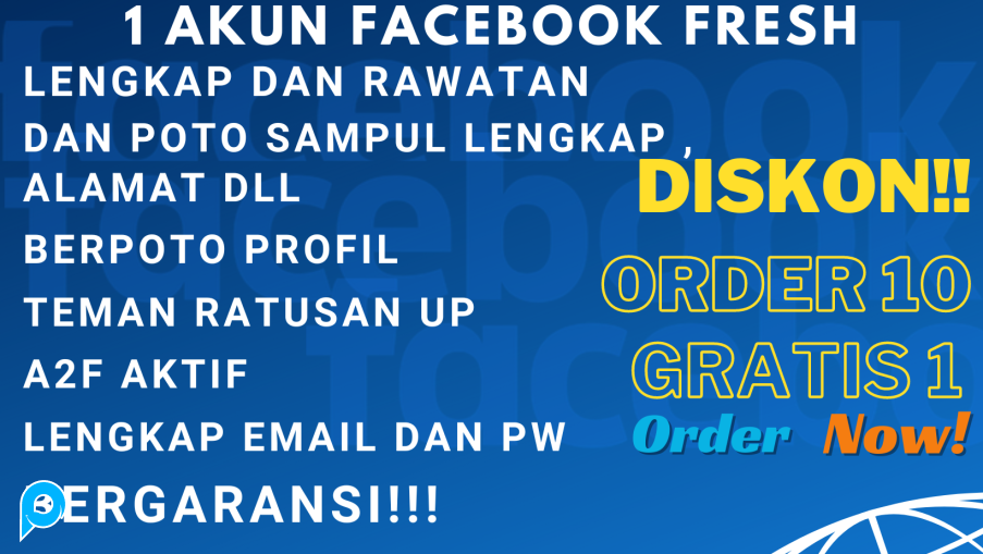 AKUN FACEBOOK FRESH RAWATAN DAN AMAN