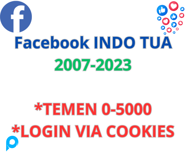 Akun Facebook Indo Tua 2007-2023