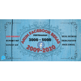 AKUN FACEBOOK MURAH 3000-5000 PERTEMANAN ADS DISABLE TAHUN 2009-2020