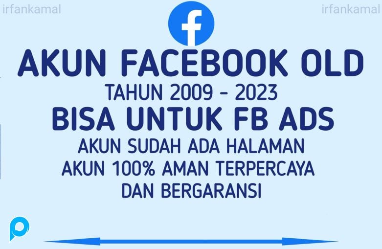 Akun Facebook OLD / Facebook Tua Bisa Untuk Spam, Ads dll, Login Cookies Only