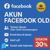 AKUN FACEBOOK OLD TEMAN 1000-5000