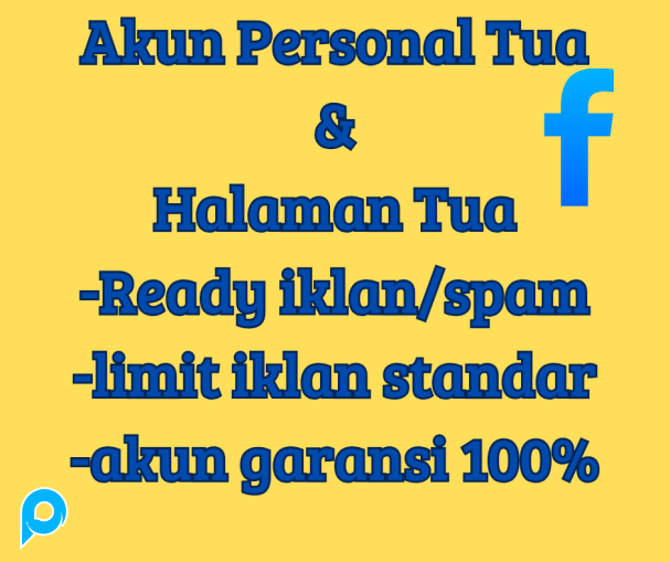 Akun Facebook personal dan halaman Facebook tua