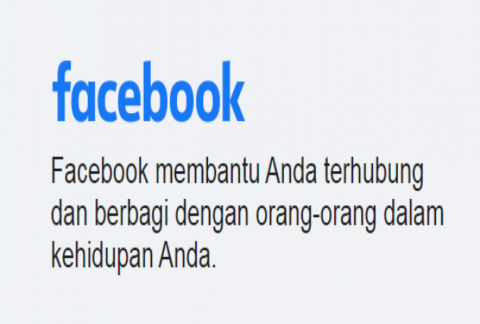 Akun Facebook Ribuan Teman