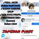 AKUN FACEBOOK TEMAN 500+ BERGARANSI